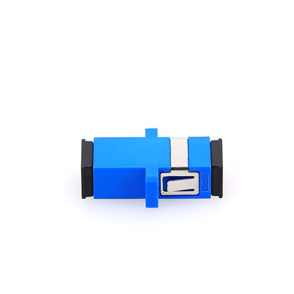 Singlemode Simplex Fiber Optic Adapter SC Flange Type For Ftth Solutions