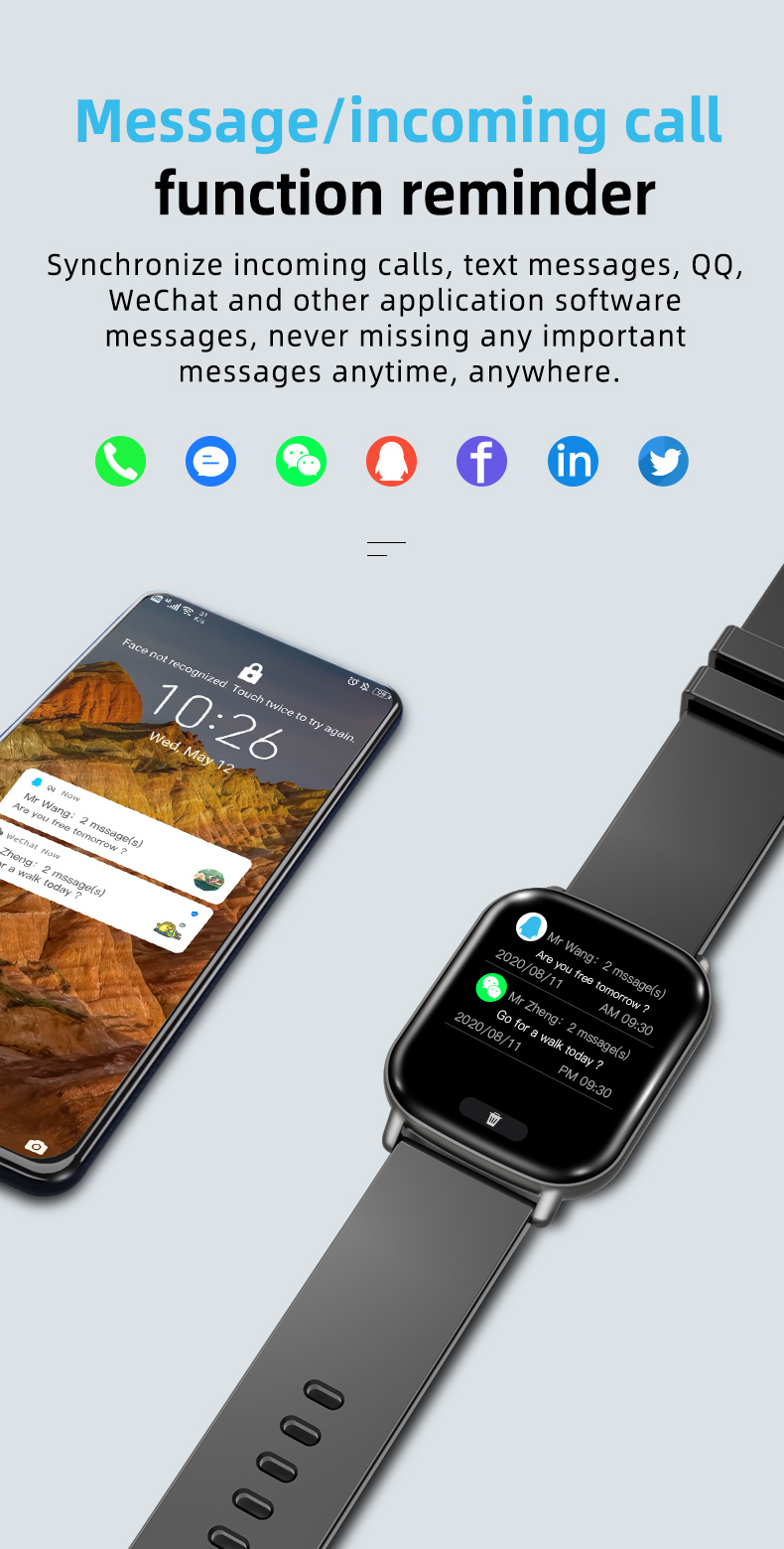 IP68 GPS Navigation Smart Watch Bluetooth Waterproof Smart Watch TFT Display