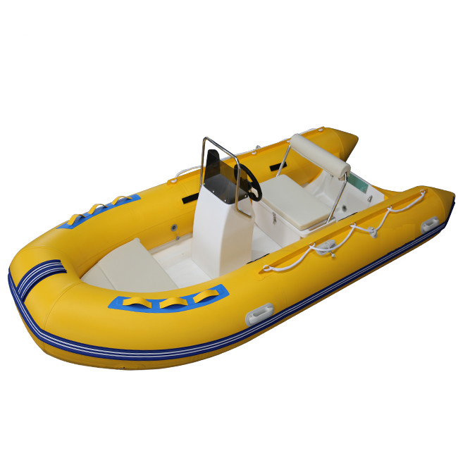 2022 rib boat inflatable rigid hull boats 13ft 3.9m orca hypalon rib boat simple version rib390B