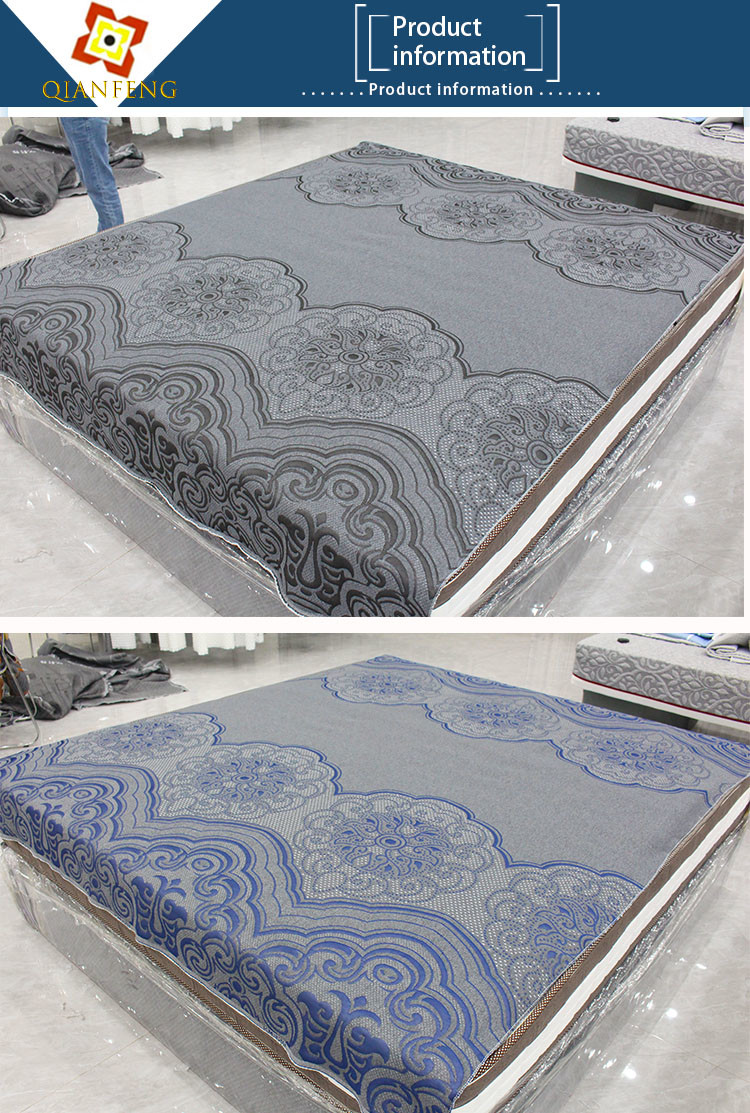 Royal Pattern Knitted Double-Sided Jacquard Mattress Pillow Skin Friendly Breathable Fabric