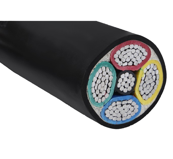 10-600mm2 PVC Insulated and Sheathed Multicore Aluminum Conductor DC/AC Power Cable