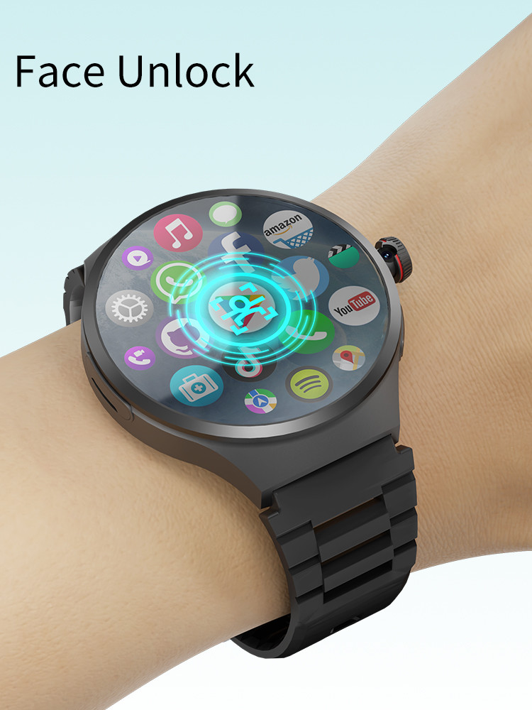 2025 NEW VP50 Smartwatch 4g/5g Sim Card Android 10.0 System 180° Pull Out Camera