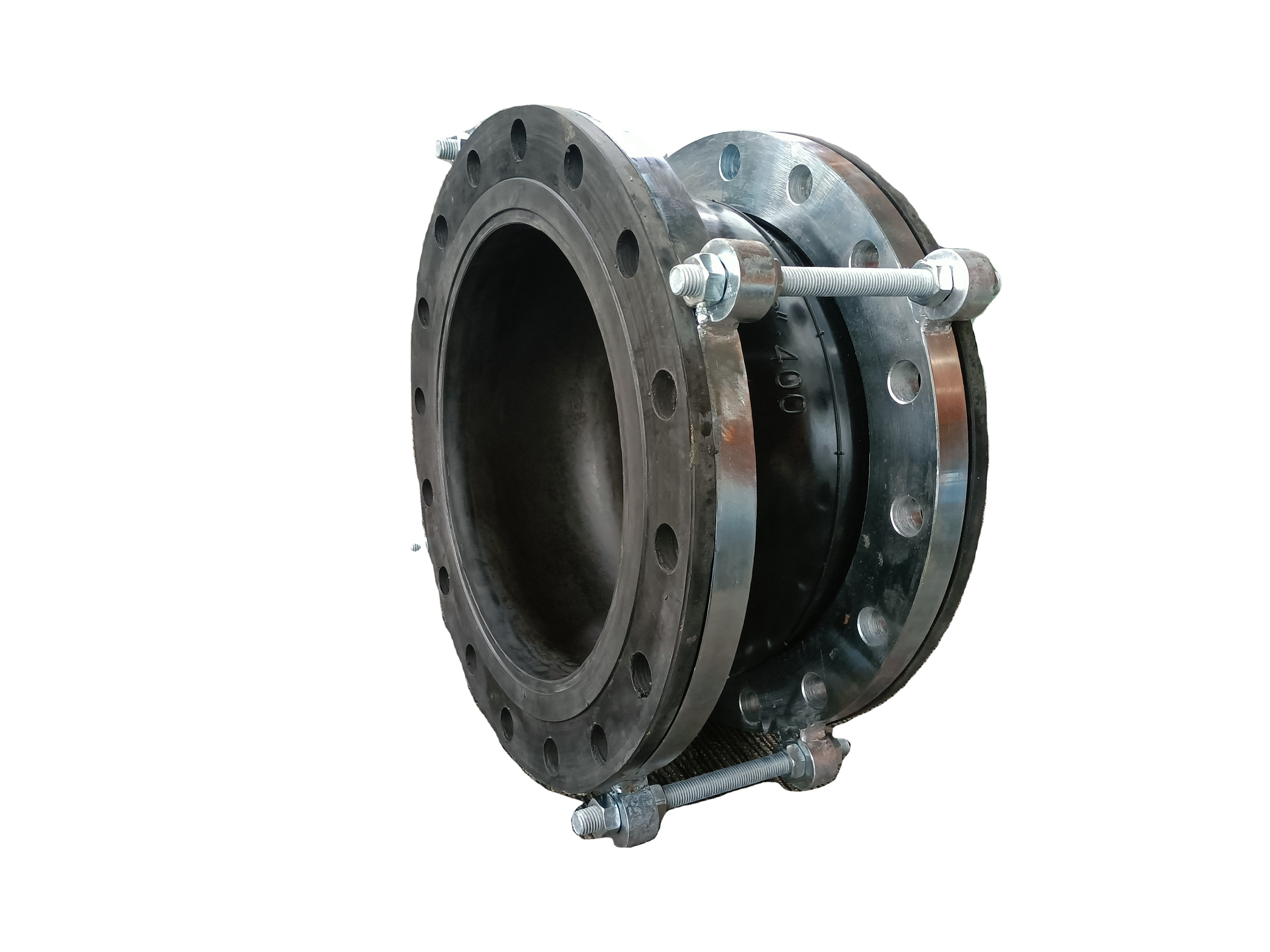 Epdm Bellows Expansion Joint High Temperature Flexible Flange Connection NR Rubber