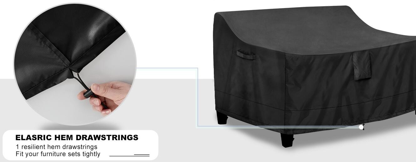 Outdoor Liners Outdoor Waterproof Patio Loveseat Couch Cover - UV Resistant Patio Sofa Furniture Covers Weatherproof