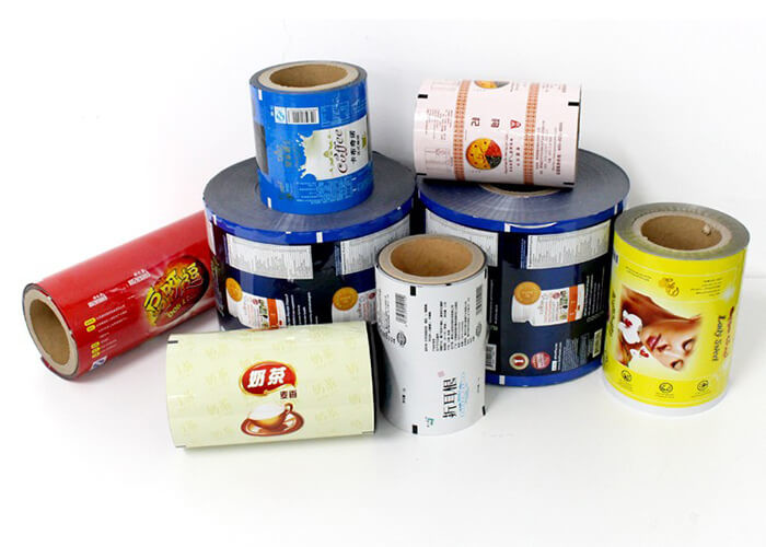 Snack Nut Plastic Pouch Packaging / PET VMPET PE Laminating Film Roll Packaging