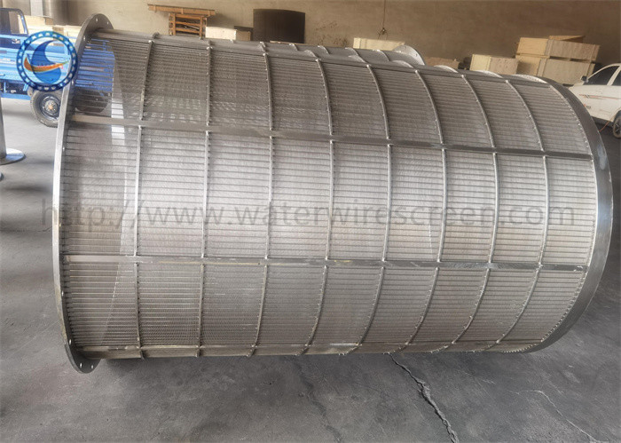 Johnson Type Slotted Screen Rotary Screen Drum Back Wash FITO