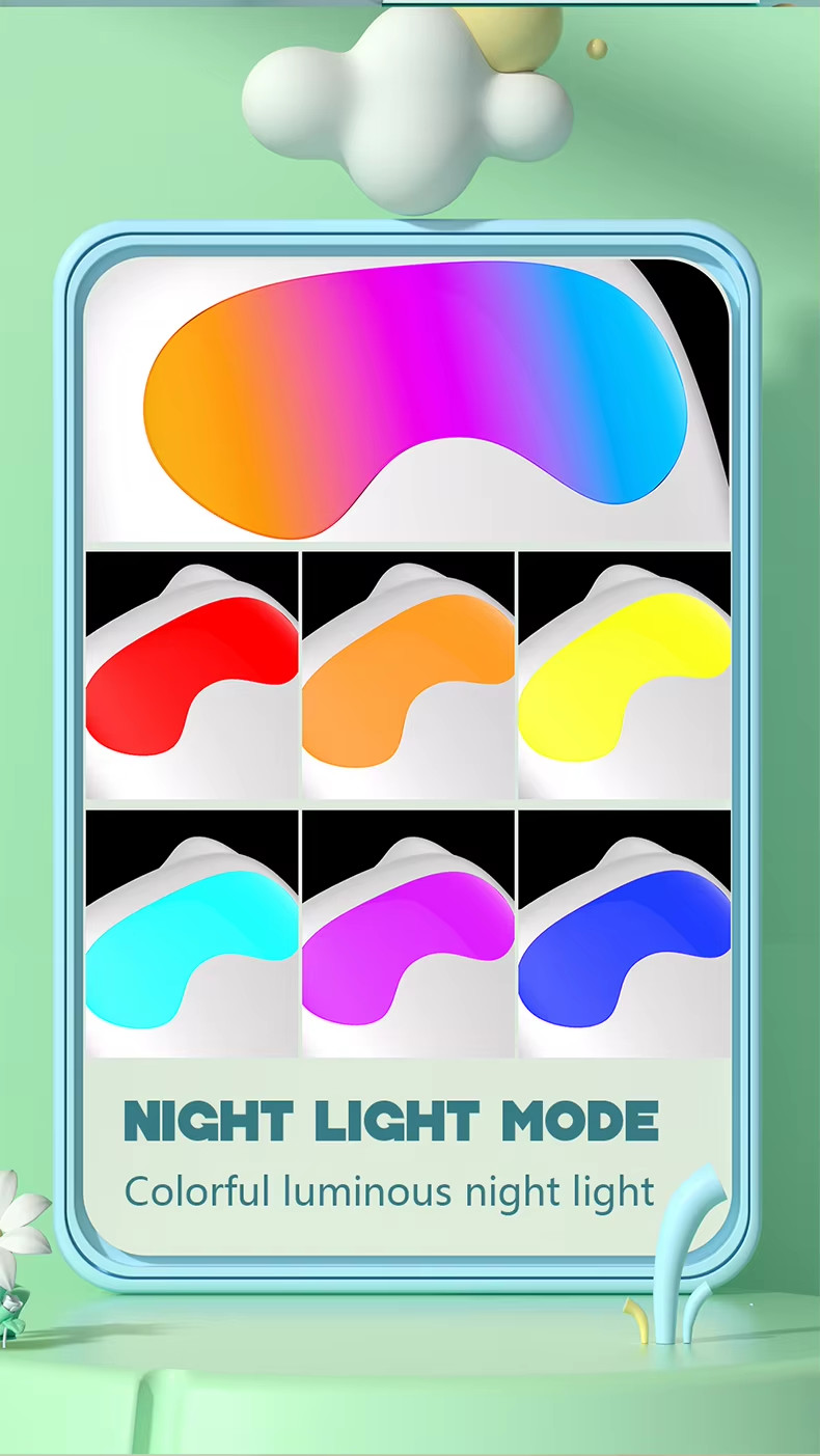 Night Light Pocket Thermal Sticker Mini Inkless Printer Machine