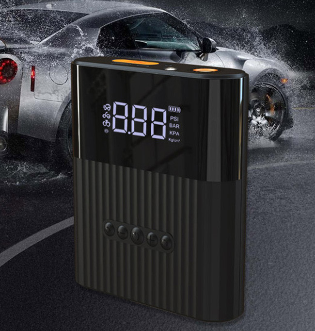 Over-Discharge Protection Smart Tire Inflator Portable Smart Air Pump DC5V/2A