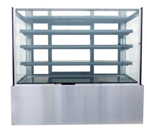 22.7 CU.FT Refrigerated Pastry Display Case Chiller 4 Layers