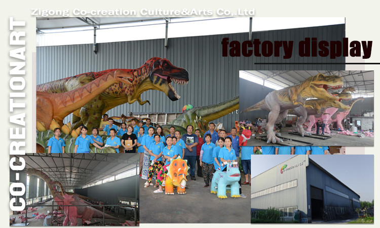 4.5m Animatronic Dinosaur Costume Animatronic Raptor Costume For Park Celebrating