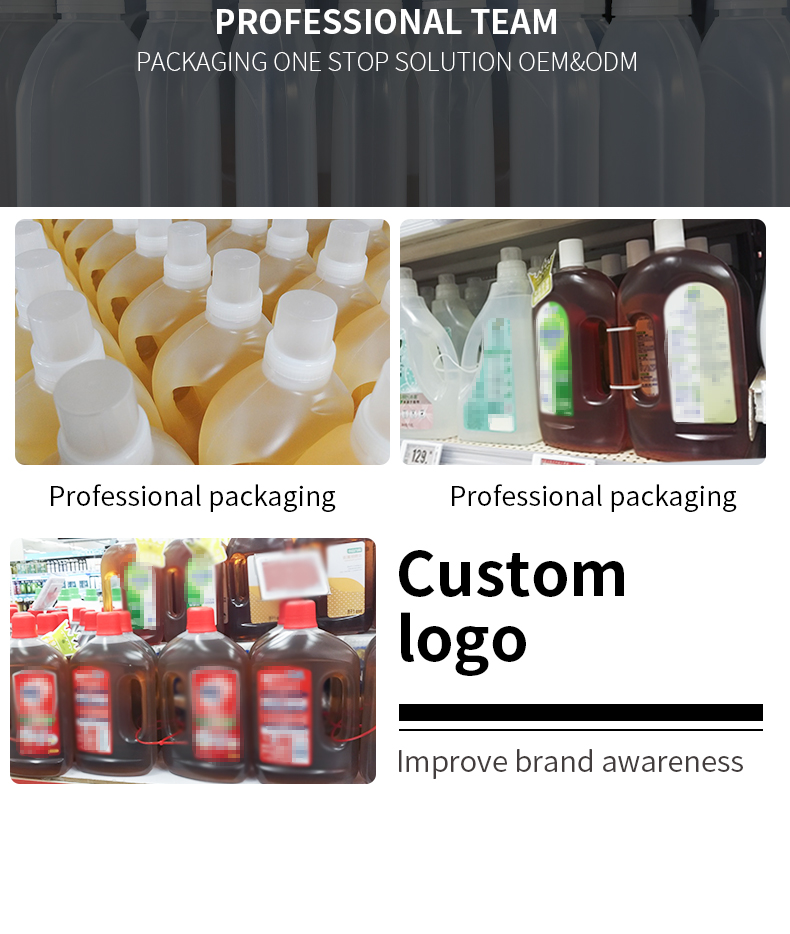 Caliber 30mm Translucent 750ml Plastic Bottle With Handle