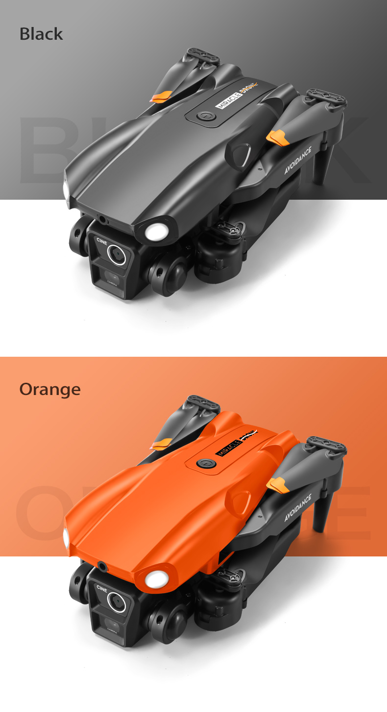 2024 D3 Air Drone LED Light 360-degree Tumbling Headless Mode Optical Flow Positioning Foldable RC Drone for Beginners