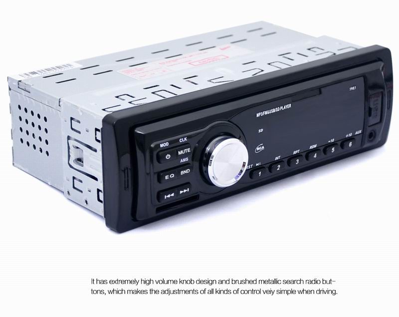 Ouchuangbo car mp3 media player audio stereo with radio USB SD aux 5v charing