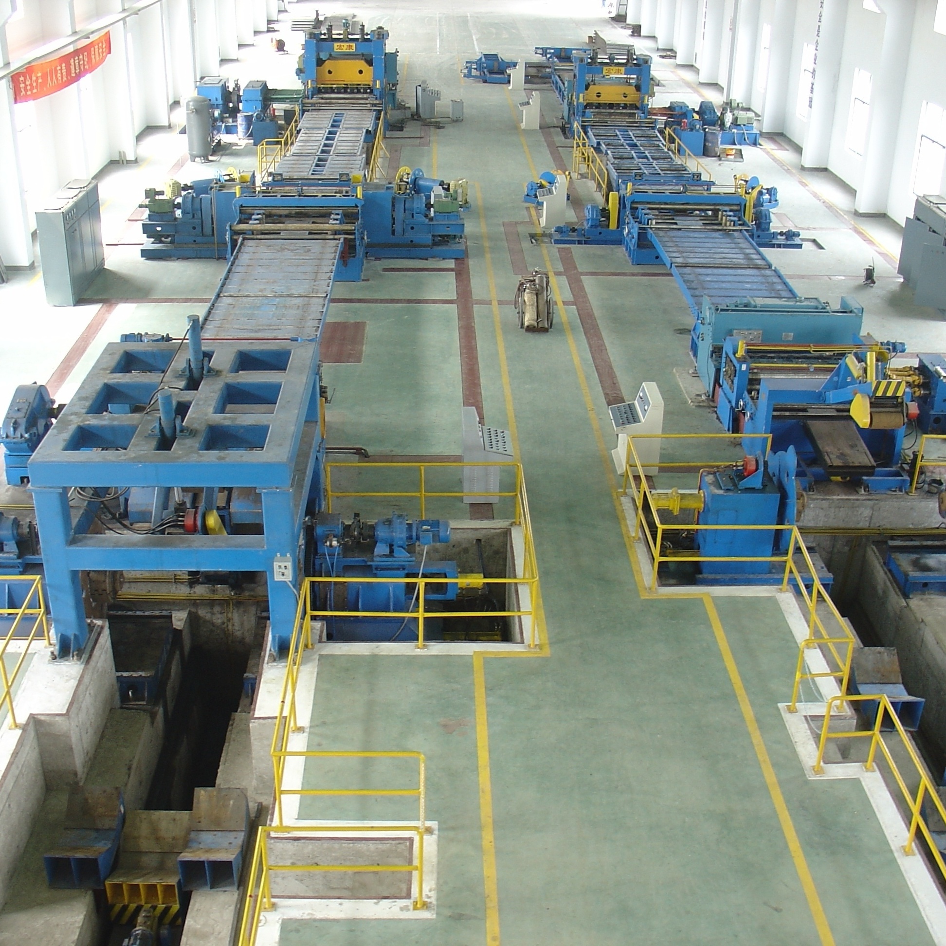 Sheet Metal Uncoiling and Leveling Shearing Line for Home Appliance Manufacturing