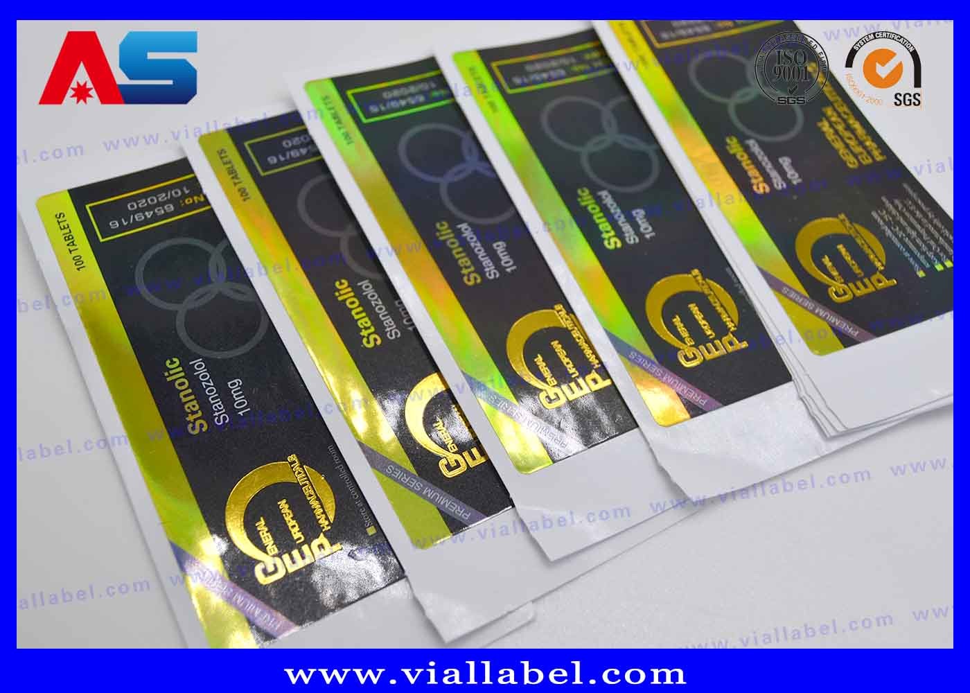 Pharmaceutical Oral Aluminum Foil Ziplock Bags With Custom Labeling Packaging