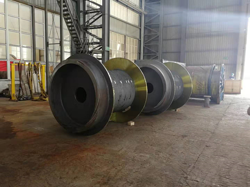 Carbon Steel 8mm Diameter Wire Rope Winding Winch Drum LEBUS Series for Marine