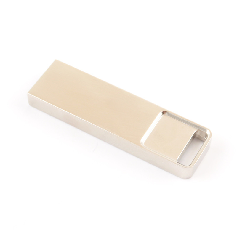 Laser Logo Metal USB Flash Drive with Password Set Up and Customized Dome Logo