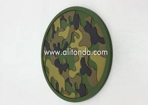 Buy cheap Custom anti-slip soft pvc round shape 2d with any image design coaster product