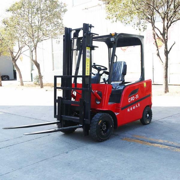 60V Small Manual Forklift 2.5T Wheel Electric Forklift Self Loading Forklift Truck