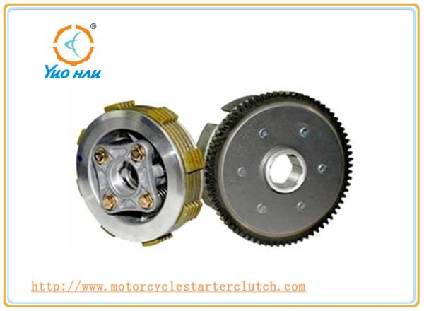 ADC12 Material Motorcycle Clutch Parts Steel Clutch Disc CG125 / CG150 / High