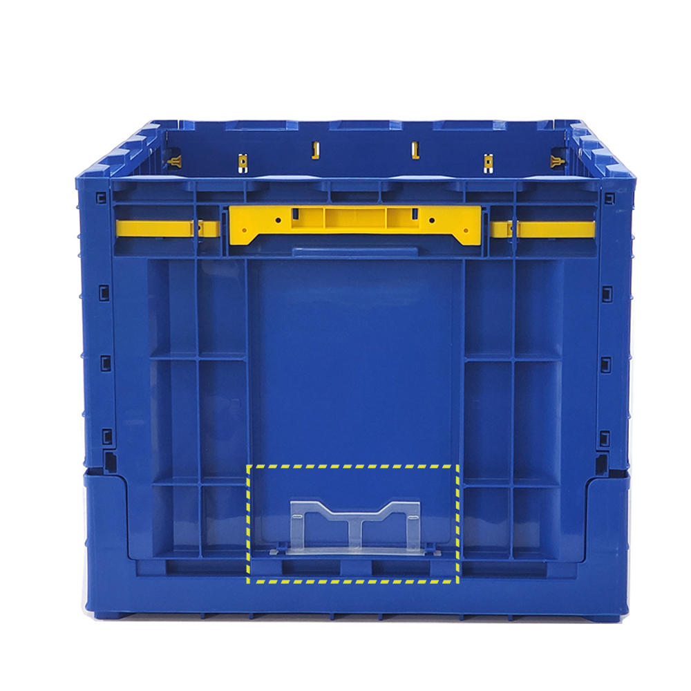Industrial Plastic Crate For Auto Stackable Foldable Plastic Storage Bins Box