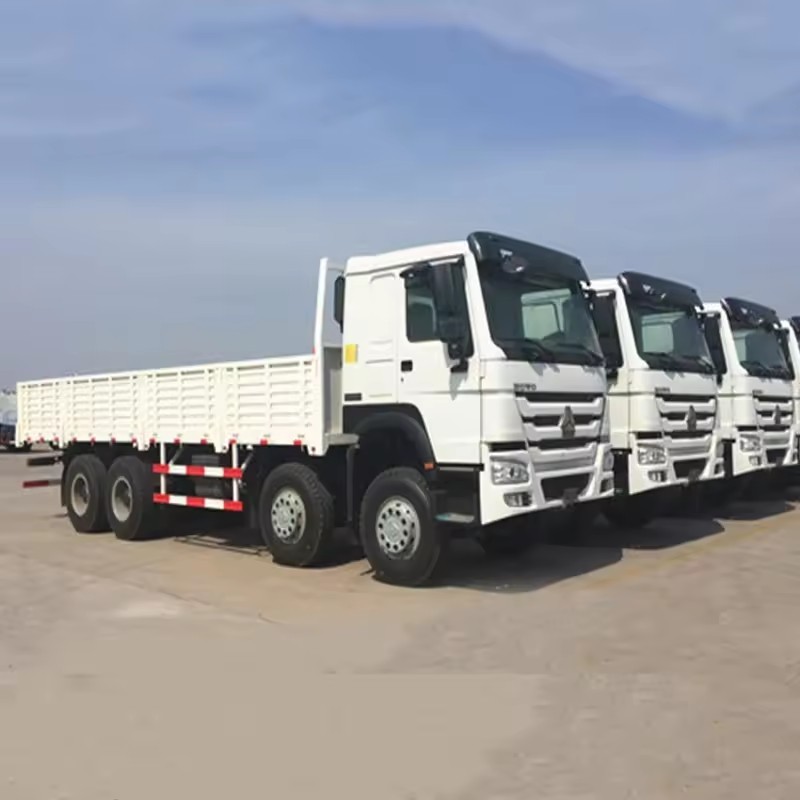 Fuel Tank Capacity Of 300-400L Used Cargo Trucks For Transporting Choose From Various Models