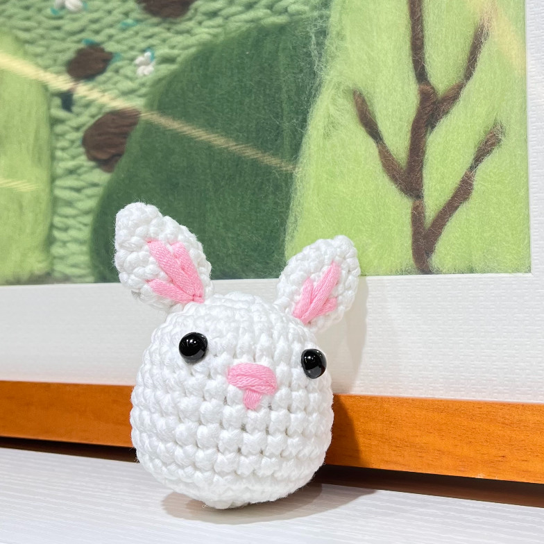 Crafts Knitting Tool Kit Fun Milk Cotton Wool Cute Rabbit Crochet Kit