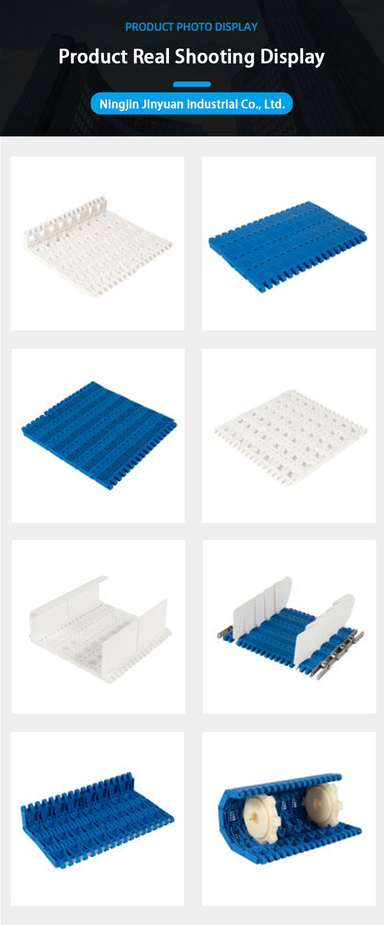 5935 Flat Top Modular Plastic Conveyor Belt for Food Industry