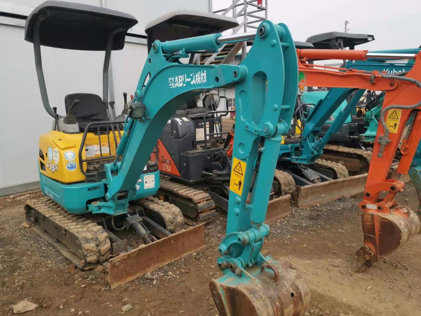 U-15-3S Kubota 1.5 T Digger Used Excavator Equipment