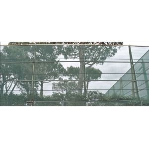 Hdpe Raschel Knitted Windbreak Netting , Dark Green For Plants