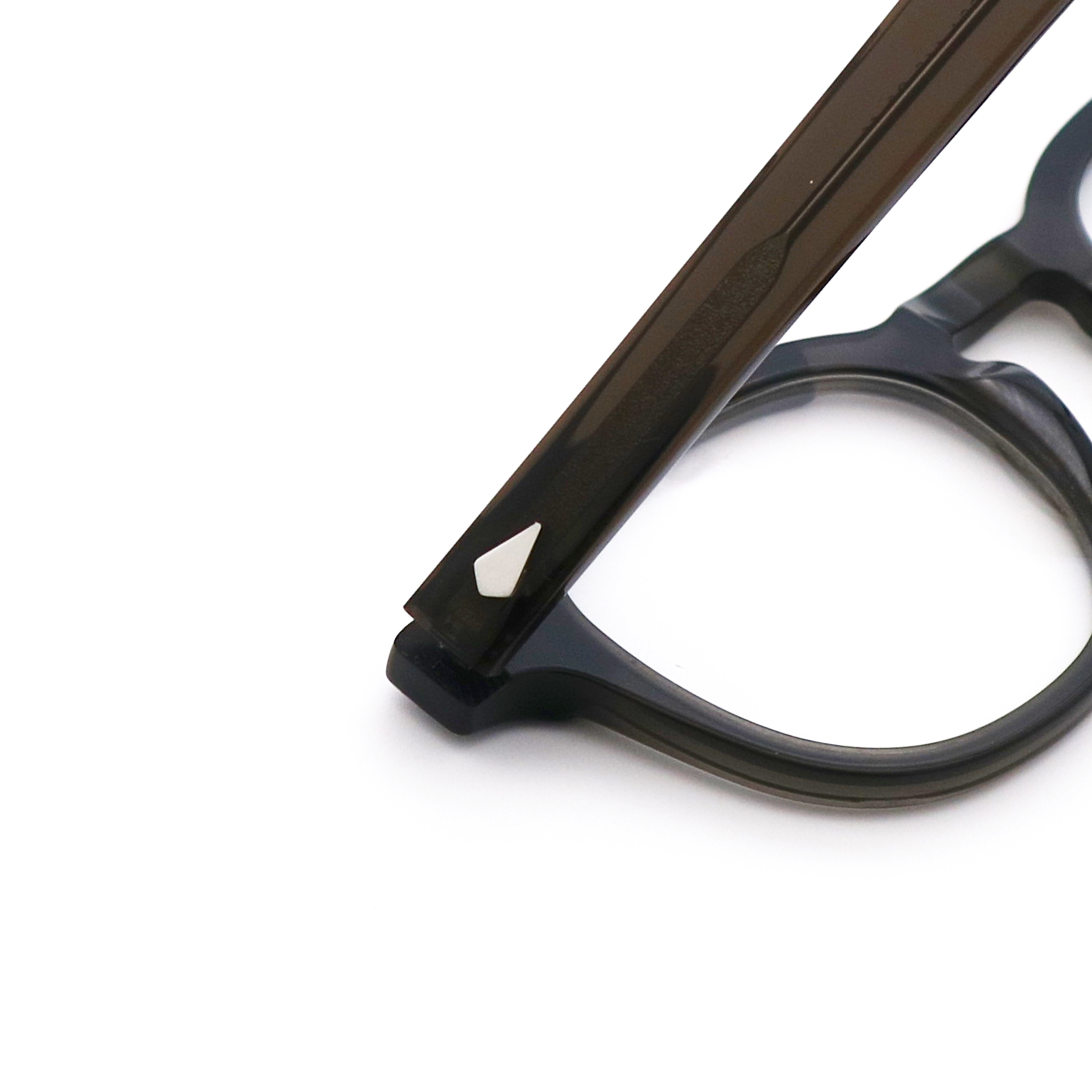 Custom Classic Acetate Glasses Colored Full-Rim Fashion Individuality