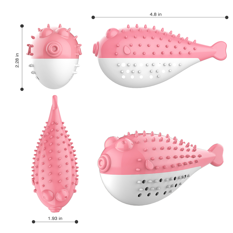 New Cute Pet Cat Toothbrush Toy Catnip Flavor Silicone Simulation Fish Molar Stick Tooth Cleaning Toy Toothbrush