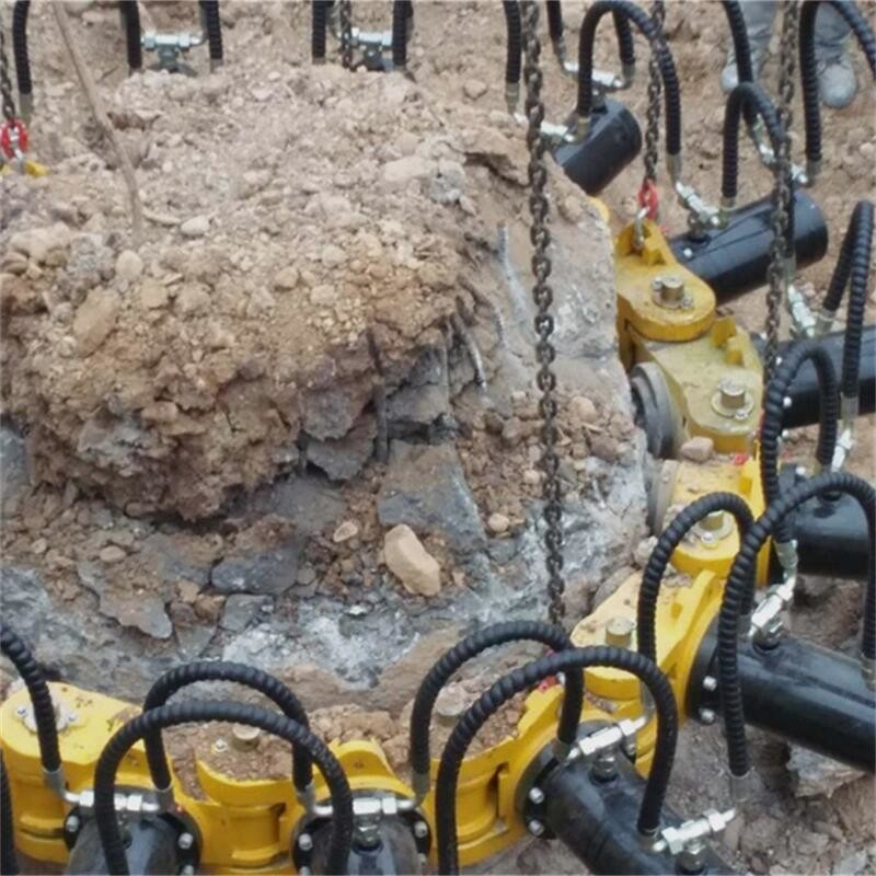 DEEP FOUNDATION USE CONCRETE PILE CRUSHER 3000MM HYDRAULIC CUTTER
