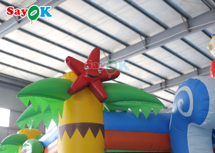 Customized Surf Boy Adventure Bounce House Inflatable Bouncy Castle Bounce Jumping