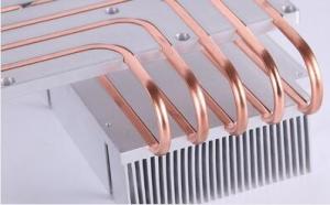 Buy cheap Copper liquid cooled copper vapor chamber for heat sink Thermal Fat Heat pipe Block Plate product