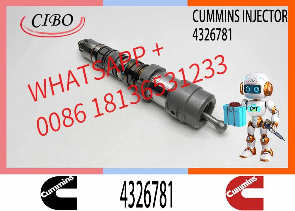 Parts Fuel Injector For QSK60 Diesel 4326780 4326782 6560-11-1114 4088431 For CUMMINS Diesel Engine