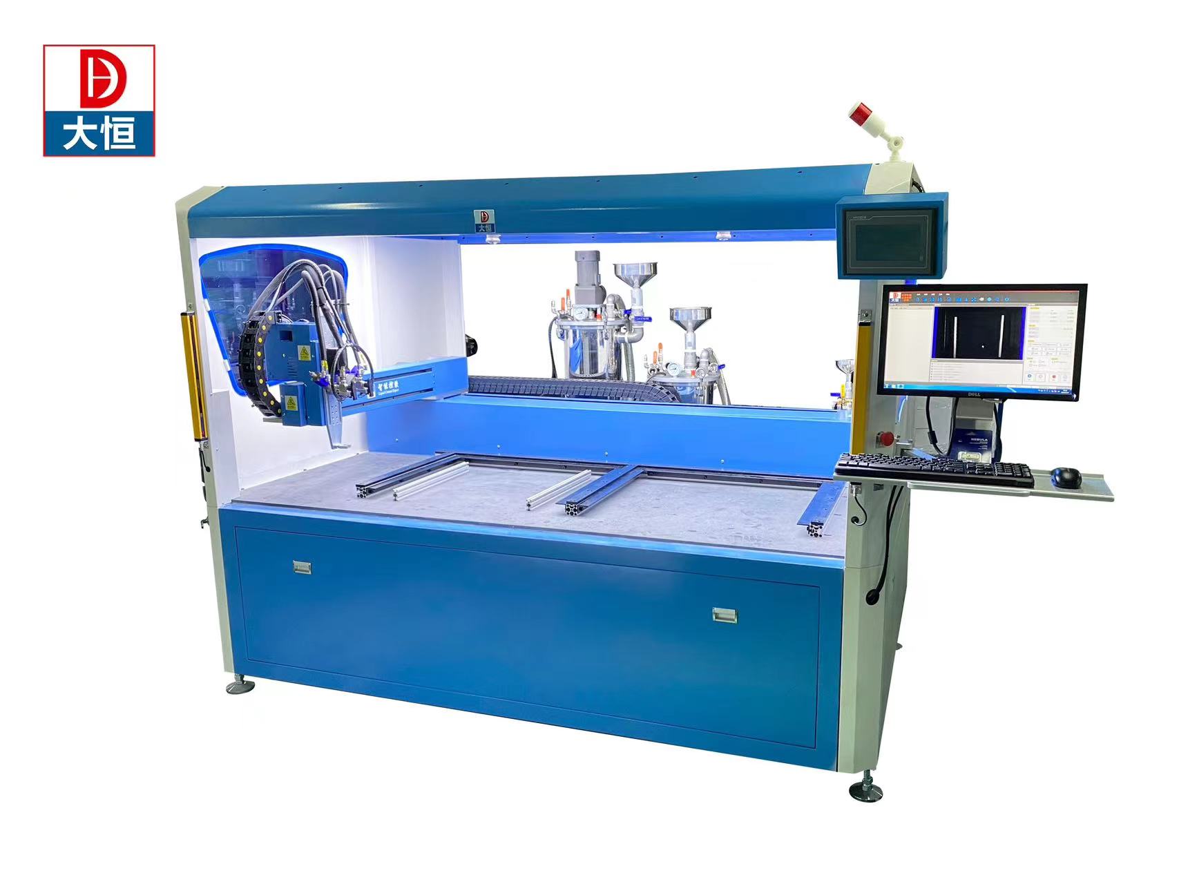 Automatic Feeding Epoxy Resin Dispenser with 0.2g/s Pump Precision and Mixing System