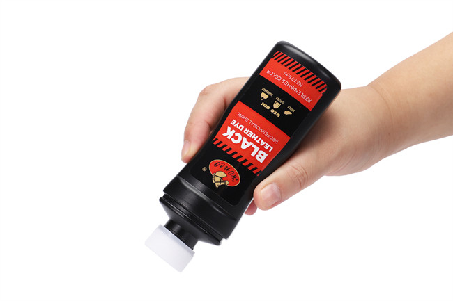 Leather Dye For Shoes Black Scuff Cover BLACK Liquid Tough Dye Re-Coloring Color Scratches Scuff