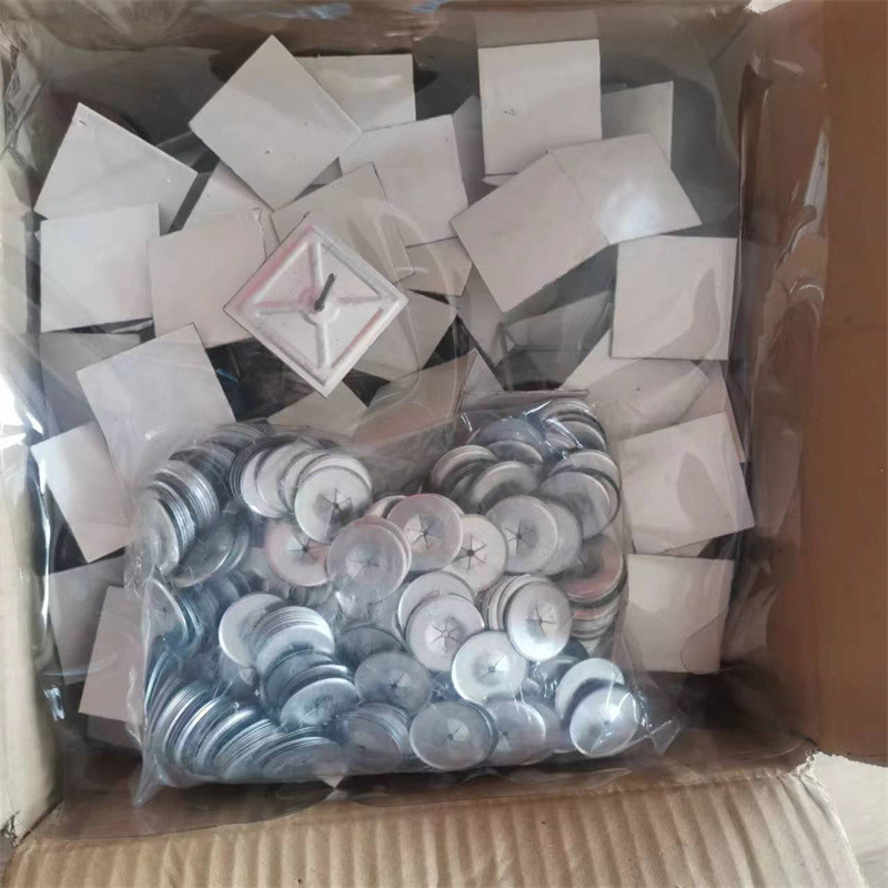 3" Galvanized Steel Adhesive Base Insulation Pins For Fasten Insulation Materials