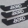 Buy cheap Miter Fold 3D Rubber Silicone Screen Printing Clothing Labels from wholesalers