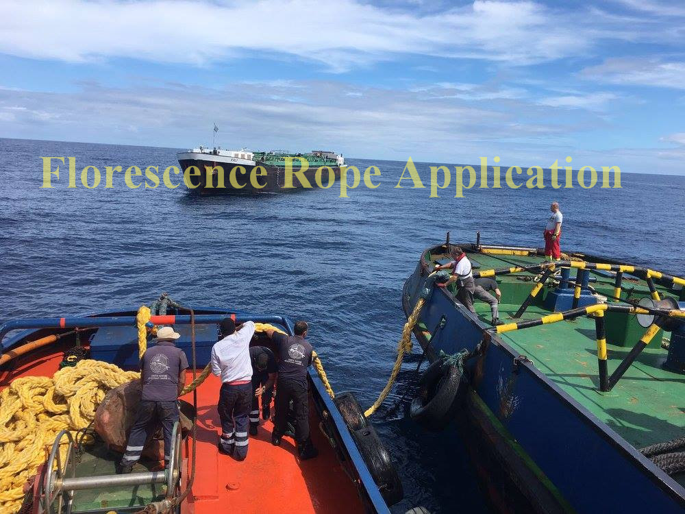 Braided HMPE Fiber Rope 12 Strand UHMWPE Rope UHMWPE Marine Rope