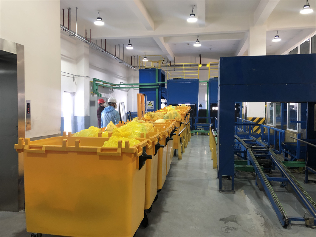 Medical Waste Rotary Kiln Type Incineration System