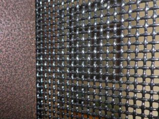 Black coated Factory price stainless steel security window screens/Aluminum decoration security screen