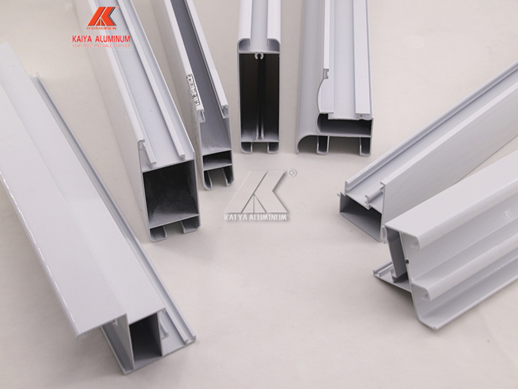 Powder Coating Extrusion Aluminium Sliding Door Profiles T3 Temper