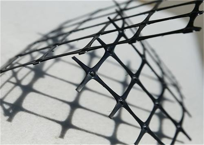 High Strength Polyethylene Width 4m Geogrid For Gravel Roads