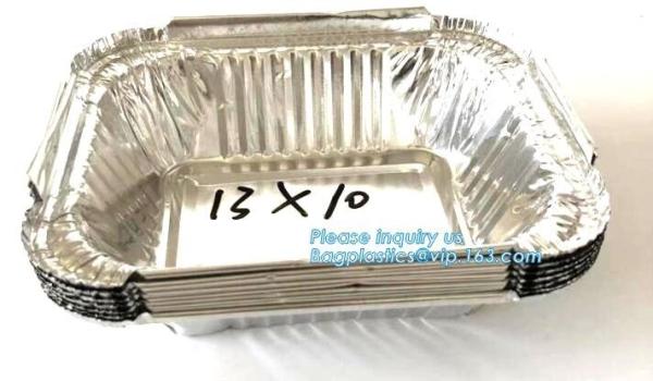 Manufacturer low price food waterproof food aluminium foil cake containers