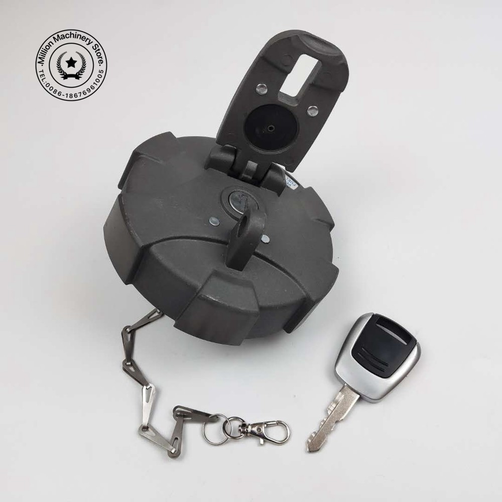 R360-7 Fuel Diesel Cap For Hyundai R-9 Loader HYUNDAI DX360-9 Excavator Diesel Box Cover Filter Parts