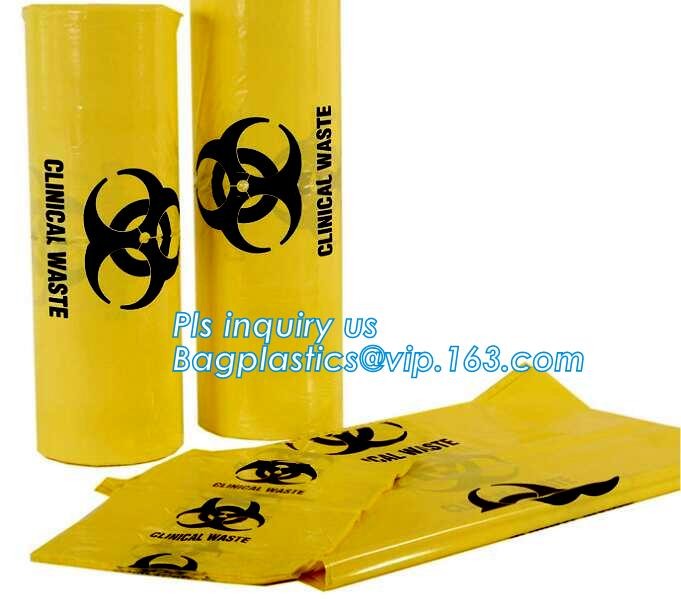 30 Gallon 33" X 40" Red Isolation Infectious Waste Bag / Biohazard Bag High Density 17 Microns - 250 / Case, bagease