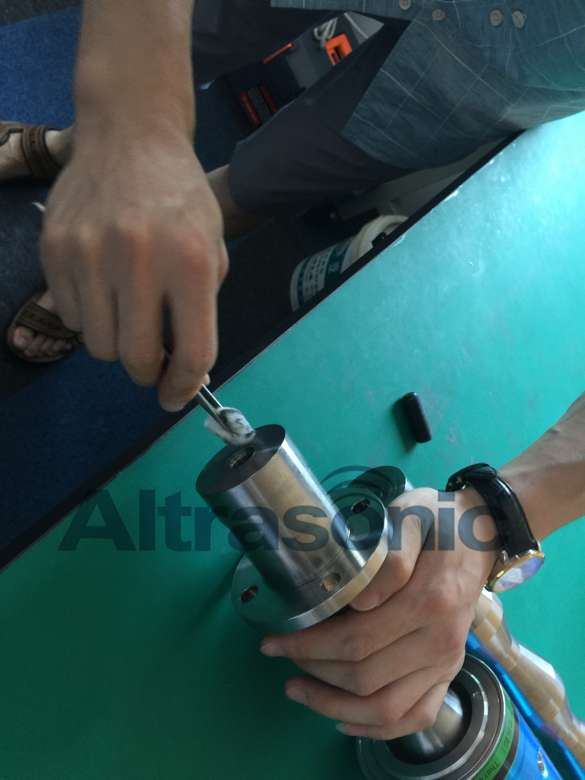 20Khz Ultrasonic Long Stepped Sonotrode for Sonicating Fruit Vegetable Juice