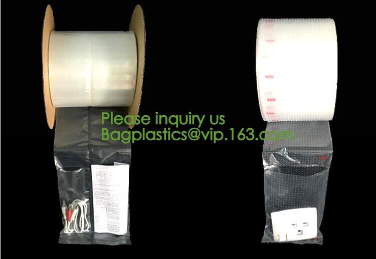 clear LLDPE easy tearing line pre-opened in roll bag,Factory custom LLDPE plastic autobag Preopened polybag on a Roll